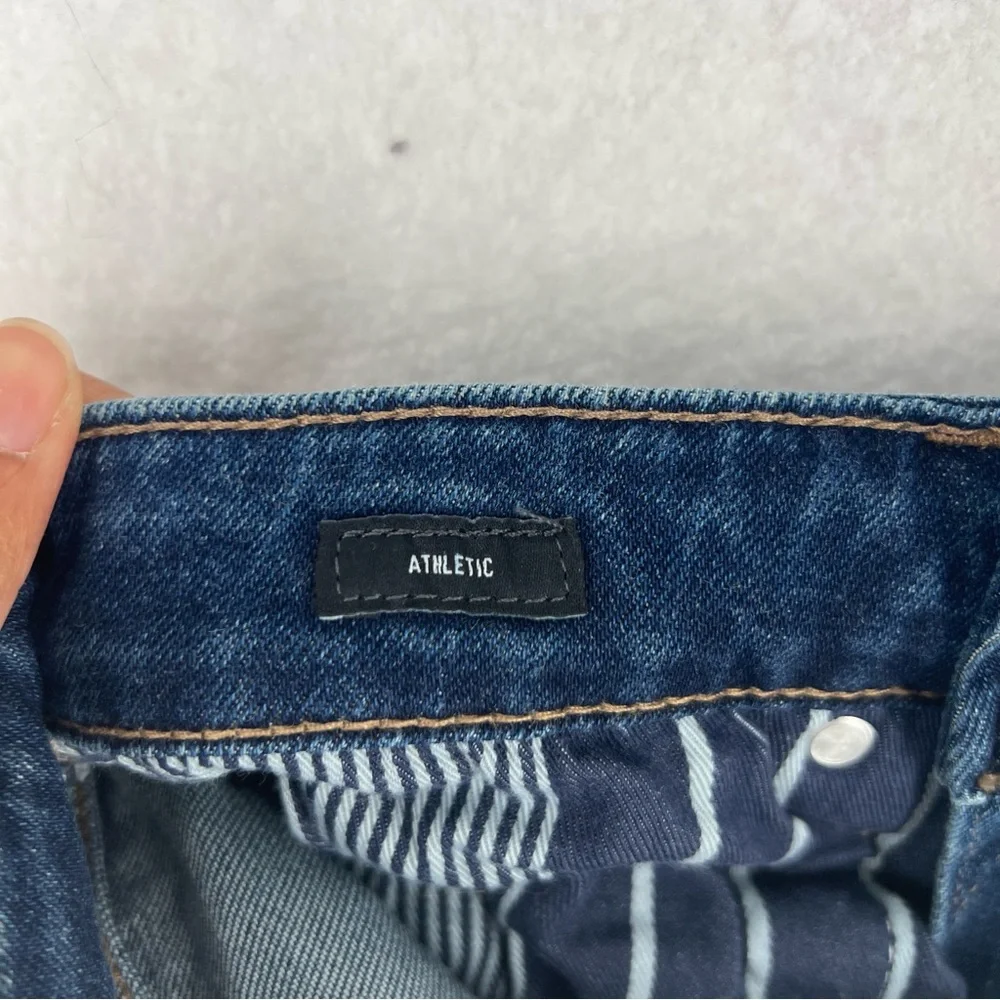 Bonobos Athletic Fit Stretch Medium Wash Blue Denim‎ Straight Jeans Size 28